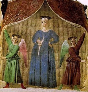 Madonna del Parto, Piero della Francesca, circa 1450-70