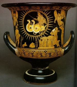 Medea huye en su carro