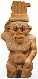 Estatuilla en arcilla de Bes