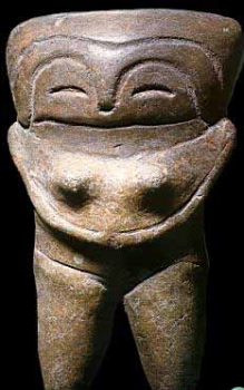 Diosa de la fecundidad de la cultura Valdivia, Ecuador