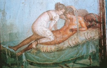 Fresco de una casa de Pompeya