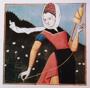 Hilandera, Giovanni Boccaccio. Le livre des cleres et nobles femmes