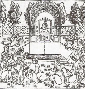 Polifilo y las ninfas
