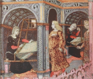 Penélope esperando el retorno de Ulises, Escuela de Siena
