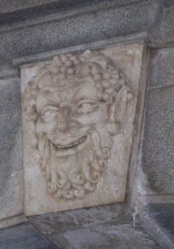 Sátiro. Palacete Albéniz, Barcelona