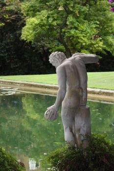 estatua de un sátiro